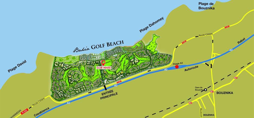 Bahia Golf Beach Bouznika Appart Экстерьер фото
